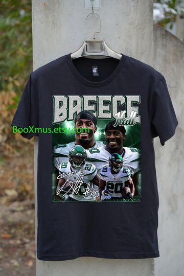 Vintage 90s Graphic Style breece hall shirt, Jacksonville Football Shirt, Vintage 90s, Bootleg shirt, Homage Tee, breece hall Tee