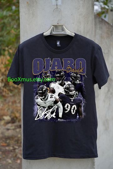 David Ojabo #194 Baltimore Ravens; Blue Retail - Field Level Rookie