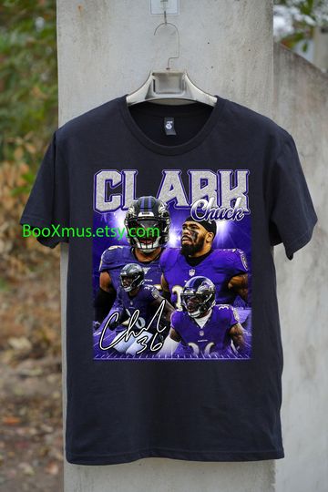 Vintage 90s Graphic Style Chuck Clark shirt, Jacksonville Football Shirt, Vintage 90s, Bootleg shirt, Homage Tee, Chuck Clark Tee
