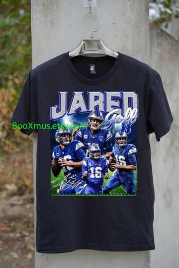 Vintage 90s Graphic Style Jared Goff shirt, Jacksonville Football Shirt, Vintage 90s, Bootleg shirt, Homage Tee, Jared Goff Tee