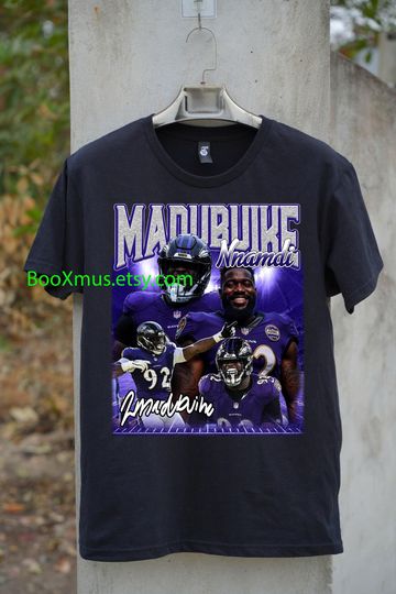 Vintage 90s Graphic Style Nnamdi Madubuike shirt, Jacksonville Football Shirt, Bootleg shirt, Homage Tee, Nnamdi Madubuike Tee