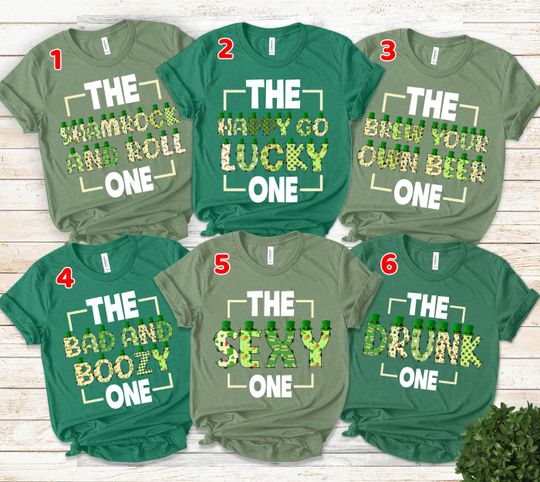 St Patrick's Day Shirt, Funny St. Patricks Day Group Shirts, St Pattys Day Matching Shirts, Custom Shirt, Drinking