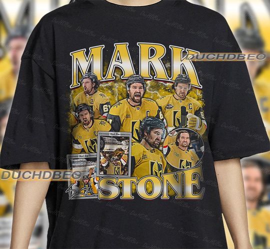 Discover Mark Stone Shirt Ice Hockey Canadian Professional Hockey Championship Sport Vintage Shirt Graphic Tee Gift Fan