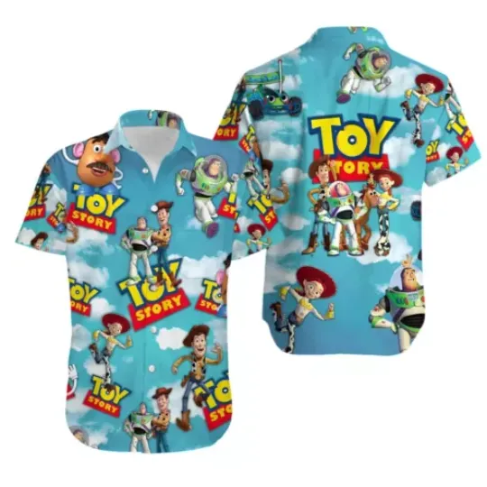Woody Buzz Lightyear Toy Story Hawaiian Shirt