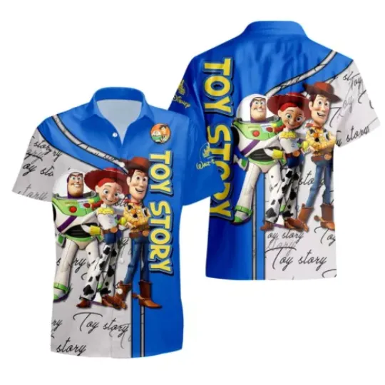 Woody Buzz Lightyear Toy Story Hawaiian Shirt