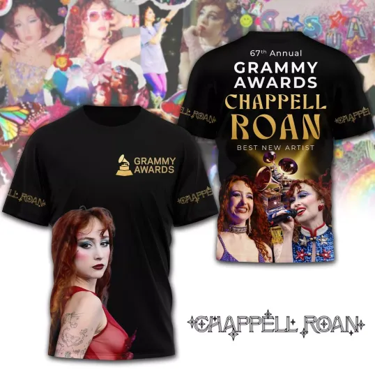 Chappell Roan grammys 2025 ! Hot shirt 3D