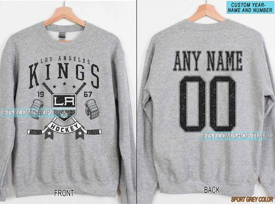 Los Angeles Kings Sweatshirt | Kevin Fiala shirt | Los Angeles Hockey Fan shirt | Kings Hockey Sweatshirt | Ane Kopitar shirt