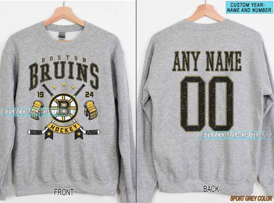 Vintage Boston Bruins Sweatshirt | Patrice Bergeron shirt | Boston Hockey Fan shirt | Bruins Hockey Sweatshirt | David Pastrnak shirt