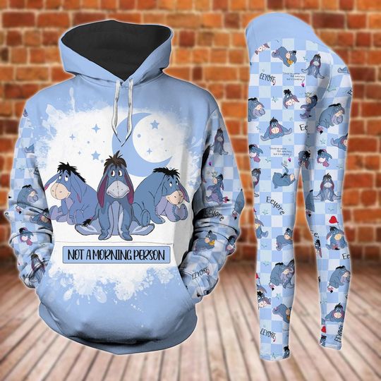 Eeyore Hoodie Legging, Winnie The Pooh Shirt, Magic Kingdom Shirt, Disney Trip Tee, Funny Workout Legging, Disney Birthday Gift