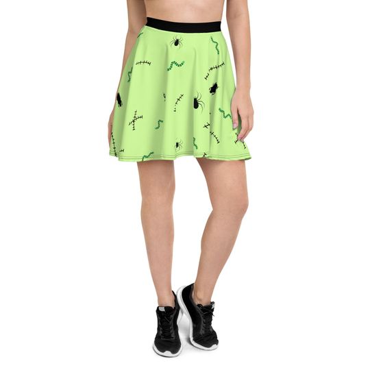 Oggie Boogie Skirt womens Disney Nightmare Before Christmas clothing costume Halloween
