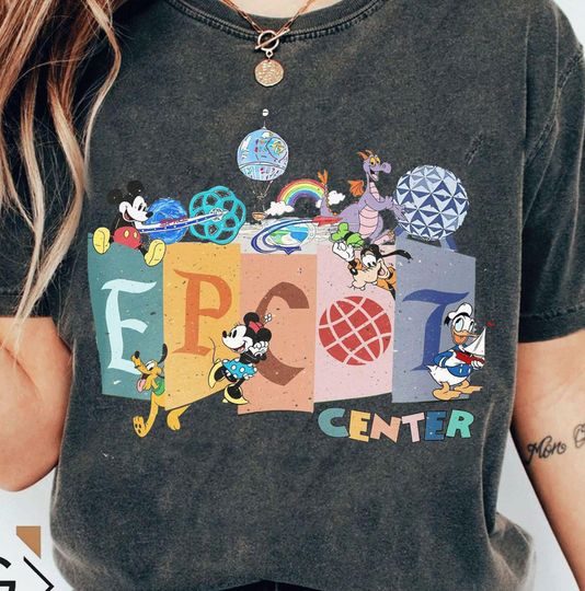 Disney Epcot Shirt, Disneyland Shirt, Disney Family Trip Shirt, Mickey and friends shirt, Epcot Trip, Epcot Est 1982, Epcot Center Shirt