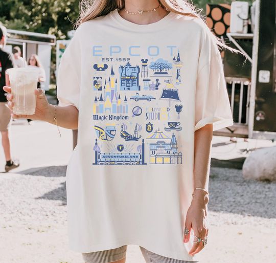 Disney Epcot Since 1982 Shirt, Disney Epcot T-Shirt, Disney Epcot World Tour 1982 Tee, Disney Family Vacation, Disneyland Trip 2025