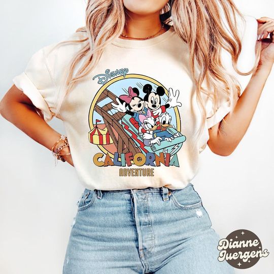 Discover Disneyland California Shirt, Adventure All Disney Characters, Group Shot Shirt, WDW Trip Shirt, Family Birthday Gift