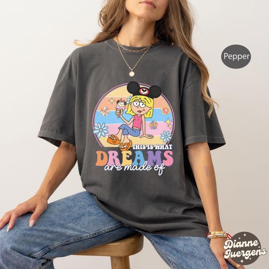 Disney Cute Lizzie McGuire Shirt, This Is What Dreams Are Made Of Retro Shirt, Disney Vacation Trip Shirts, Disney Shirt
