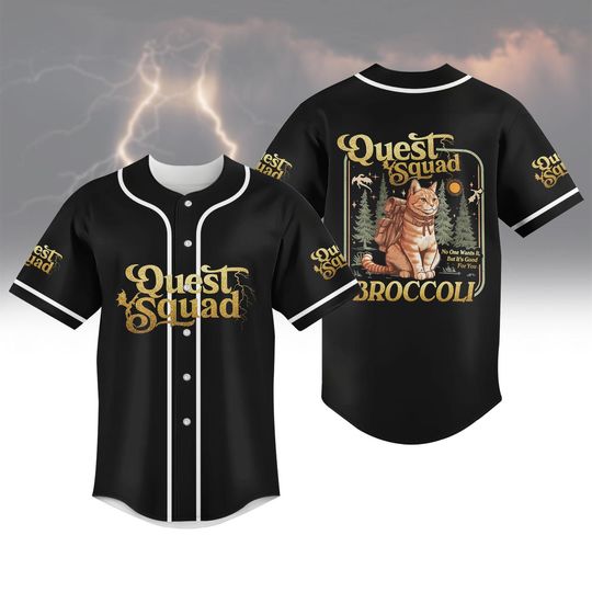 Onyx Storm Quest Squad Baseball Jersey, Broccoli Football Jersey, Fourth Wing Merch,  Xaden Riorson Athletic Jersey,  Dragon Rider Gift