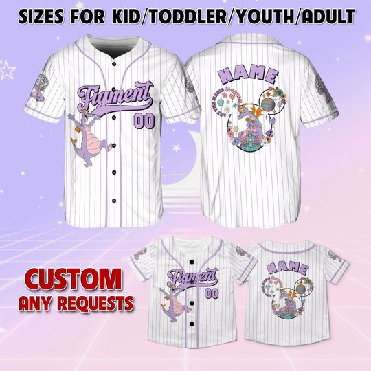 Figment Disney Epcot Flower and Garden Festival Jersey, Vintage Epcot Figment Shirt, Floral Disney Epcot Shirt, Disney Festival Shirts