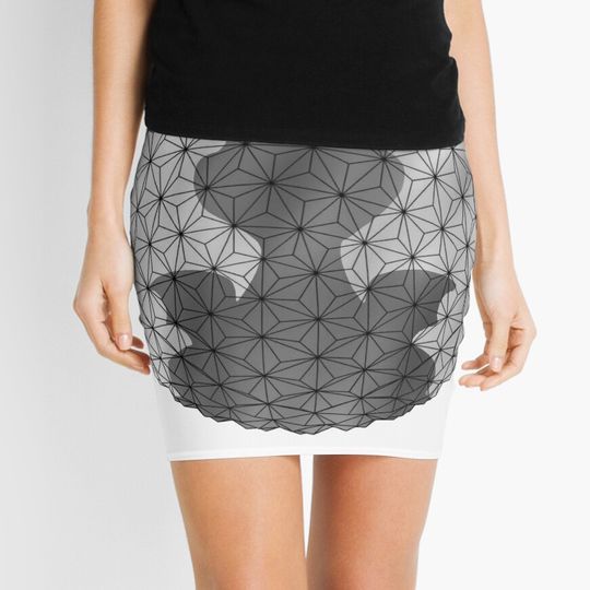 Figment over EPCOT Mini Skirt