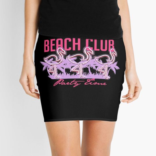 Beach Club  Mini Skirt
