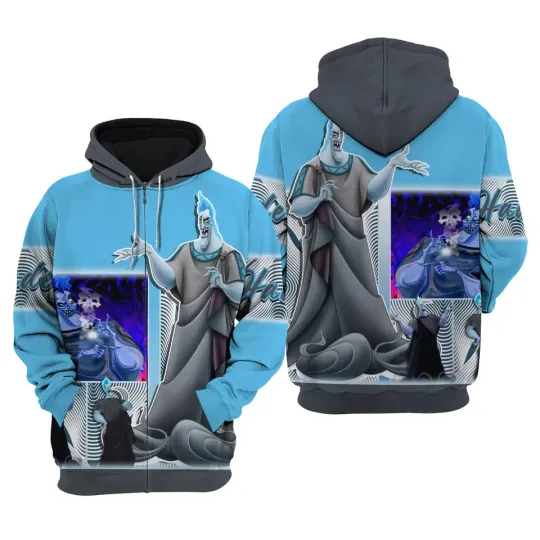 Hades Hercules Disney 3D Hoodie