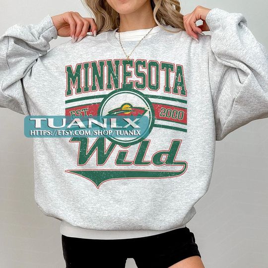 Minnesota Hockey Sweatshirt, Retro Minnesota hockey shirt, Minnesota Hockey Fan shirt, Minnesota shirt