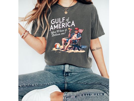 Trump Gulf of America shirt, Gulf of America Trump Tshirt, Trump ocean Shirt, Trump funny tee, MAGA shirt, Republican tee