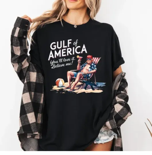 Trump Gulf of America shirt, Gulf of America Trump Tshirt, Trump ocean Shirt