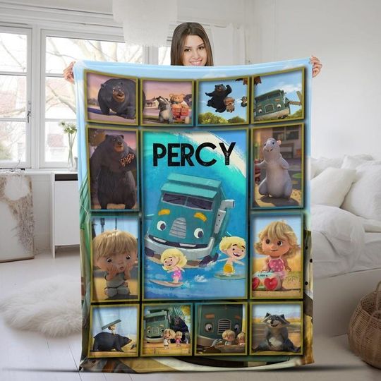 Trash Truck Blanket,Trash Truck Blanket,Trash Truck Birthday Gifts,Truck Lover Gift Blanket,Birthday Gifts,Trash Truck Theme Party