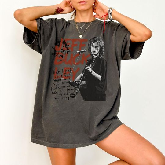 Jeff Buckley, Jeff Buckley shirt, Grace shirt, Alternative Rock shirt, Jeff Buckley Grace shirt, jeff Buckley vintage shirt, Music shirt