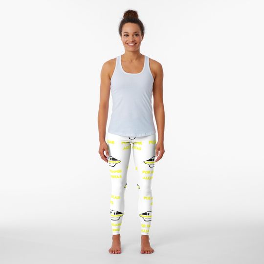 Yellow Monorail Leggings