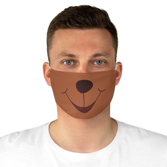 Roo Face Mask, Winnie the Pooh Face Mask, Unisex Face Mask Made in USA, Washable Face Mask Adult, Reusable Face Mask, Disney Mom and Son