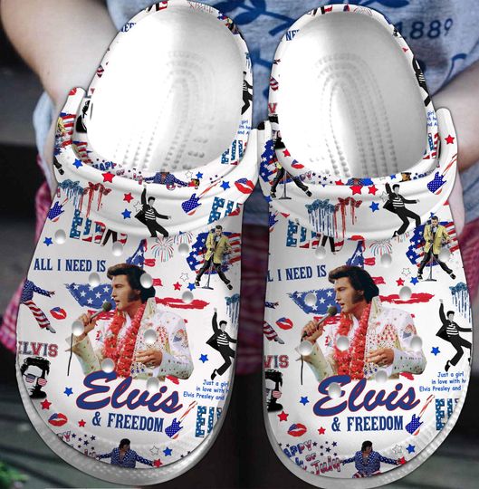 Elvis Presley Clogs Shoes, Elvis Presley Slipper