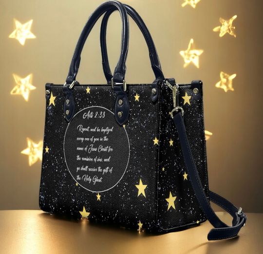 Bible Verse Bag Purse - Christian Gift