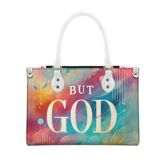 But GOD Women's leather handbag | Women's Day Gift | Gift For Mom