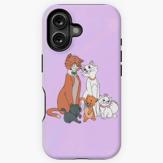 Aristocats design iPhone Case