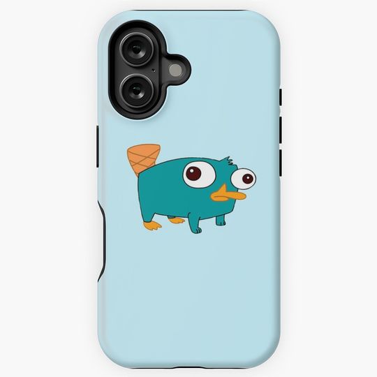 Perry the platypus baby from Phineas and Ferb iPhone Case