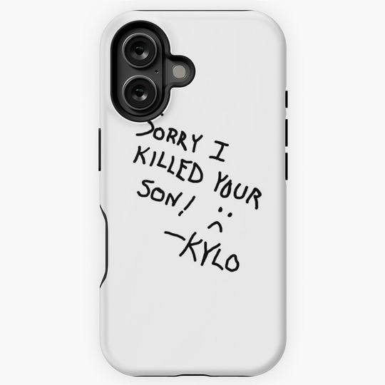 Discover Sorry I Killed Your Son :( - Kylo iPhone Case