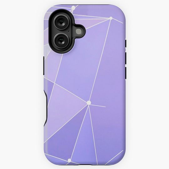 Purple Wall 2.0 iPhone Case