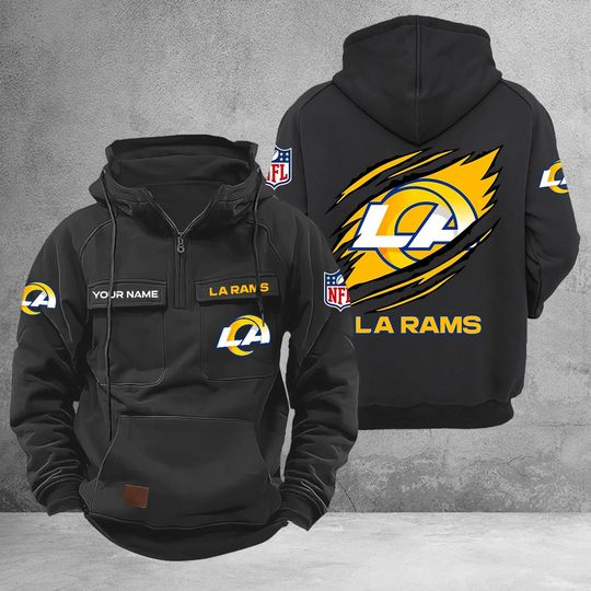 Personalized Green Bay Packers Cargo Hoodie, Game Day Football, Sunday Football