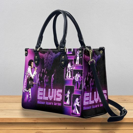 Discover Elvis Presley Handbag, Elvis Presley Leather Handbag For Her, Women Bag, Travel Bag Gift