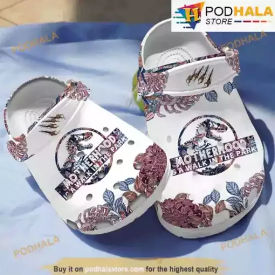 Mamasaurus Dinosaur 3D Funny Clog Shoes Adults, Gift for Family