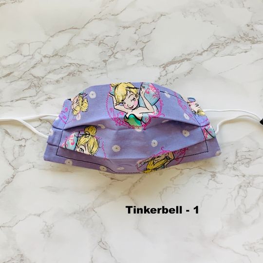 Face Mask Reversible Canada - Filter pocket - Adjustable Straps - Kids - Teens - Adults - Cotton - Two layer - Machine Washable