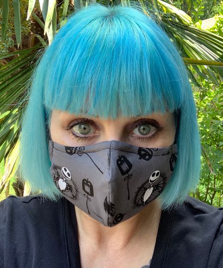 Discover Custom Face Mask with Pocket, 100% cotton, 4 layers, nose wire, washable, reusable. Disney, NBC, Skulls, Unicorn, My little Pony, Turtles