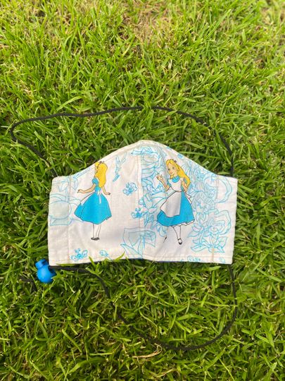 Alice in Wonderland Face Mask