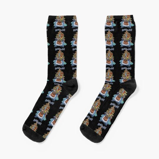 Splash Mountain SPLASH  Socks