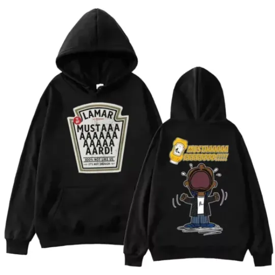 Kendrick Lamar Mustard TV Off Lyrics Graphic Hoodie, Kendrick Lamar GNX Merch