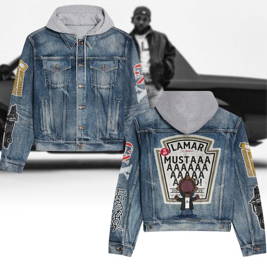 Kendrick Lamar Denim Jacket, They Not Like Us Racing Jacket Men, Super Bowl Performance Shirt, Rap Concert T-Shirt, Music Themed Gift