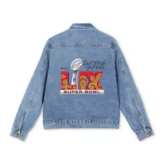 Kendrick Lamar 2025 Super Bowl LIX Men's Denim Jacket