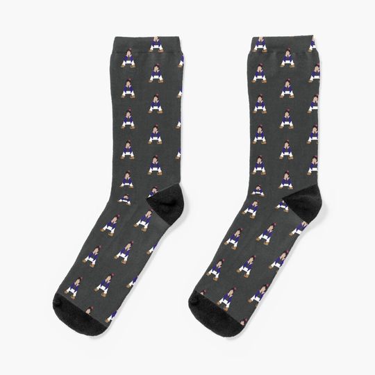 Letter A Aladdin Socks
