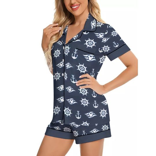 Disney Cruise Lounge and Sleep , Nautical Pajama Set