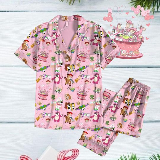 Toy Story Movie Pajamas Set, Buzz Lightyear Pajamas Pants, Disney Cast Member Pajamas, Woody Toy Story Pajamas, Happy Valentine Gift